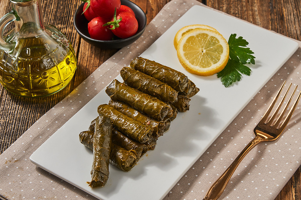 Stuffed grape leaves