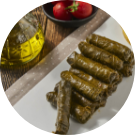 Stuffed grape leaves